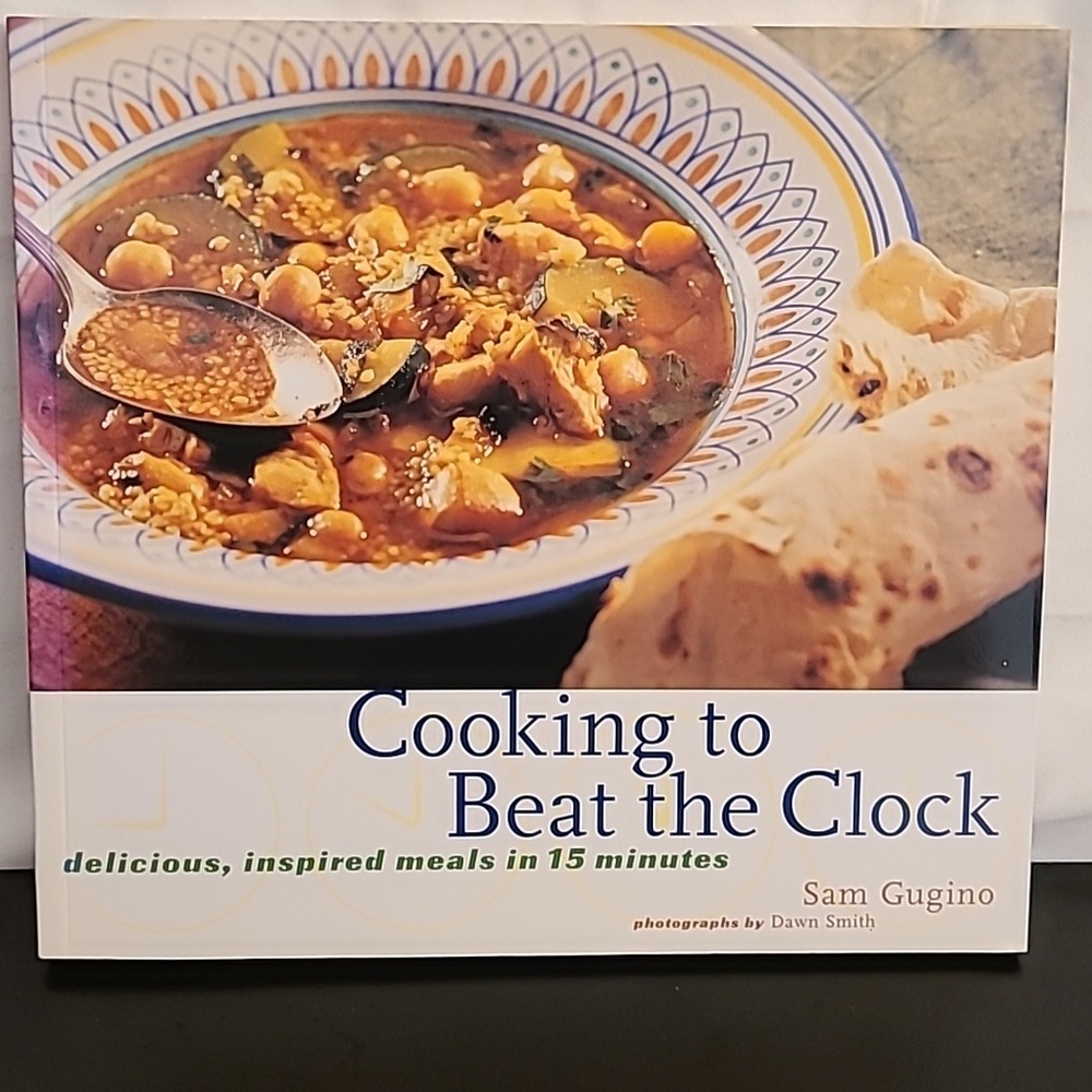 Cooking to beat the clock.